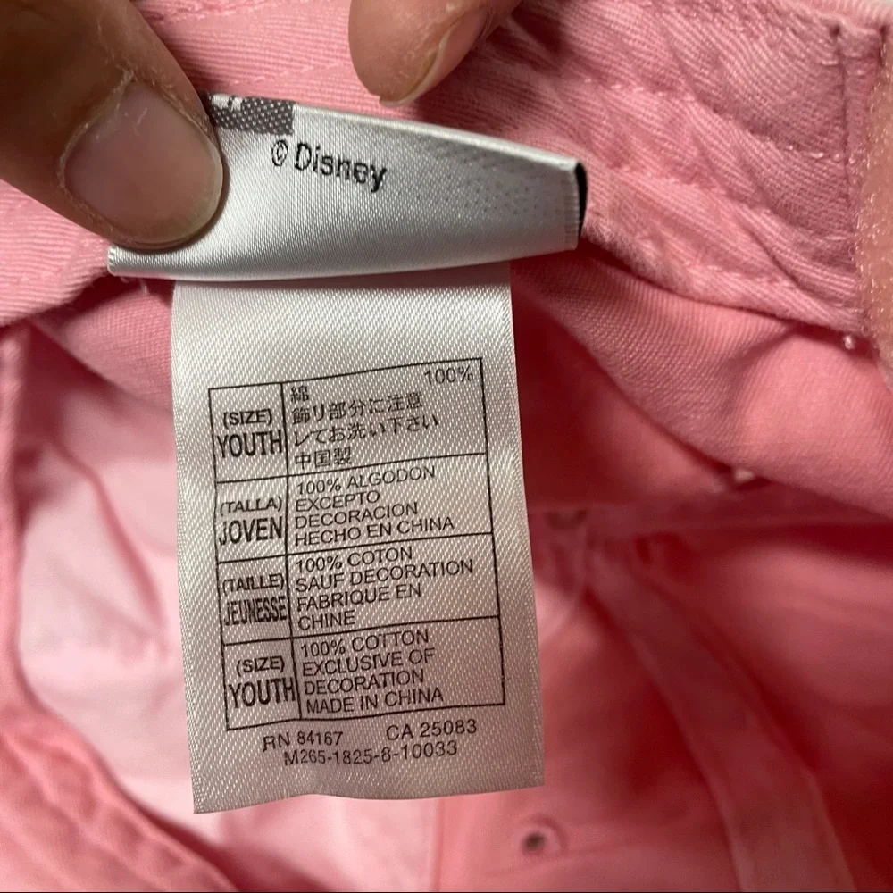 Disneyland Resort Pink Mickey Glitter Trucker Hat